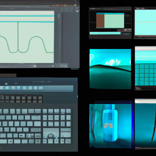3. צילום מסך של תוכנת אנימציה פופולרית עם כלים שונים מודגשים.